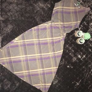 Lauren Ralph Lauren vintage plaid midi dress